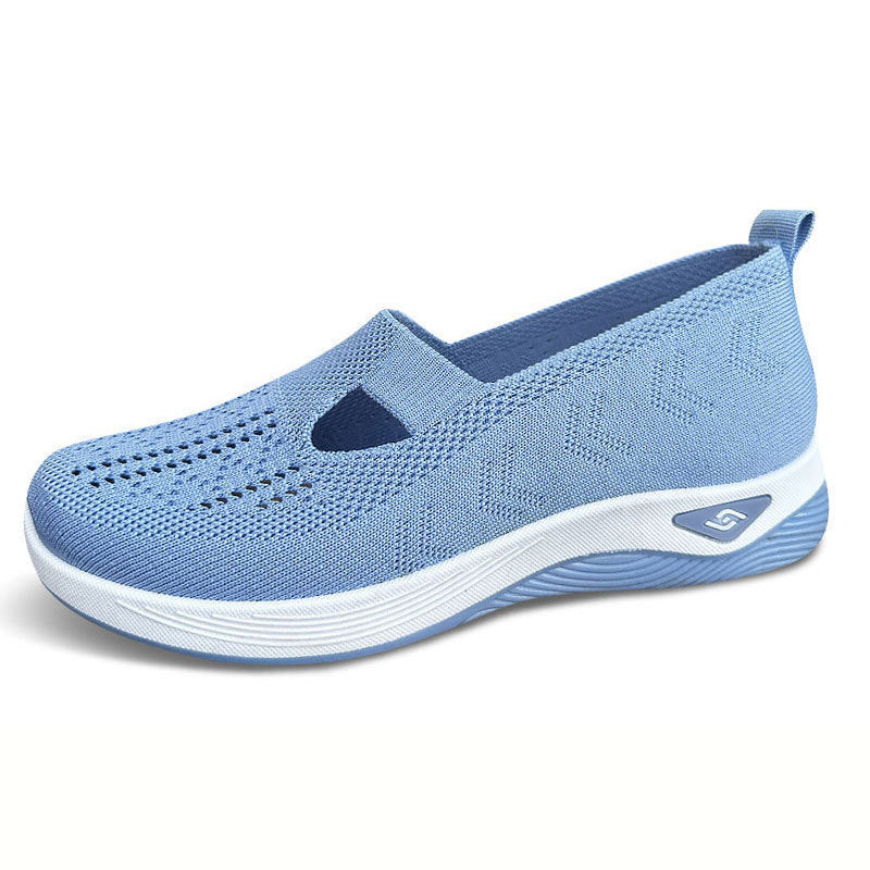 Flat Slip-On Casual Mesh Shoes for Women