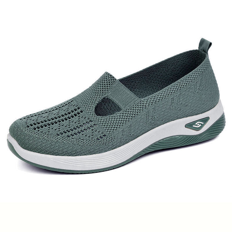 Flat Slip-On Casual Mesh Shoes for Women
