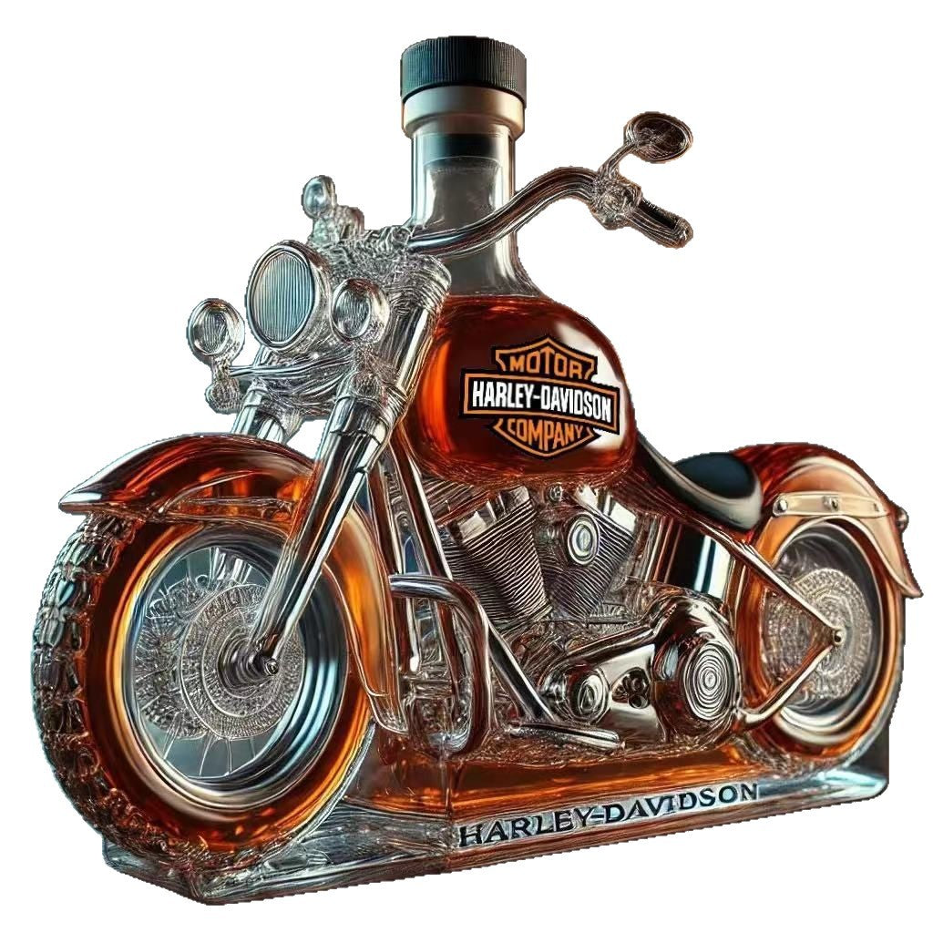 Beer Bottle Motorcycle Shape Bottle