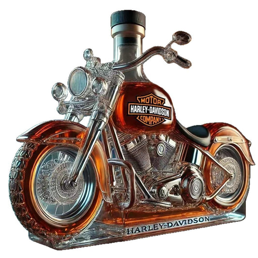 Beer Bottle Motorcycle Shape Bottle
