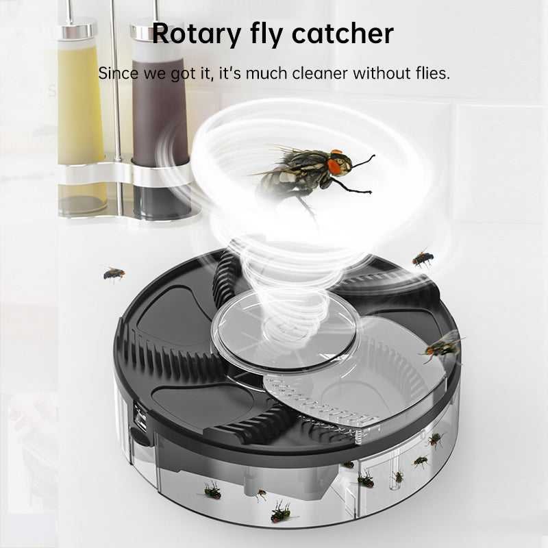B^^^2025 Automatic Fly Trap for Home Kitchen - Removable Insect Pest Catcher