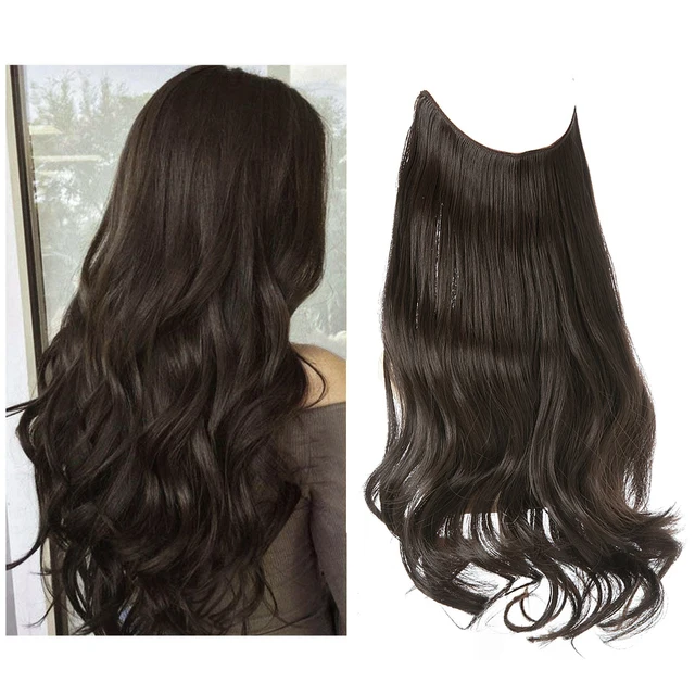 One-piece women's hair extension piece with abundant hair