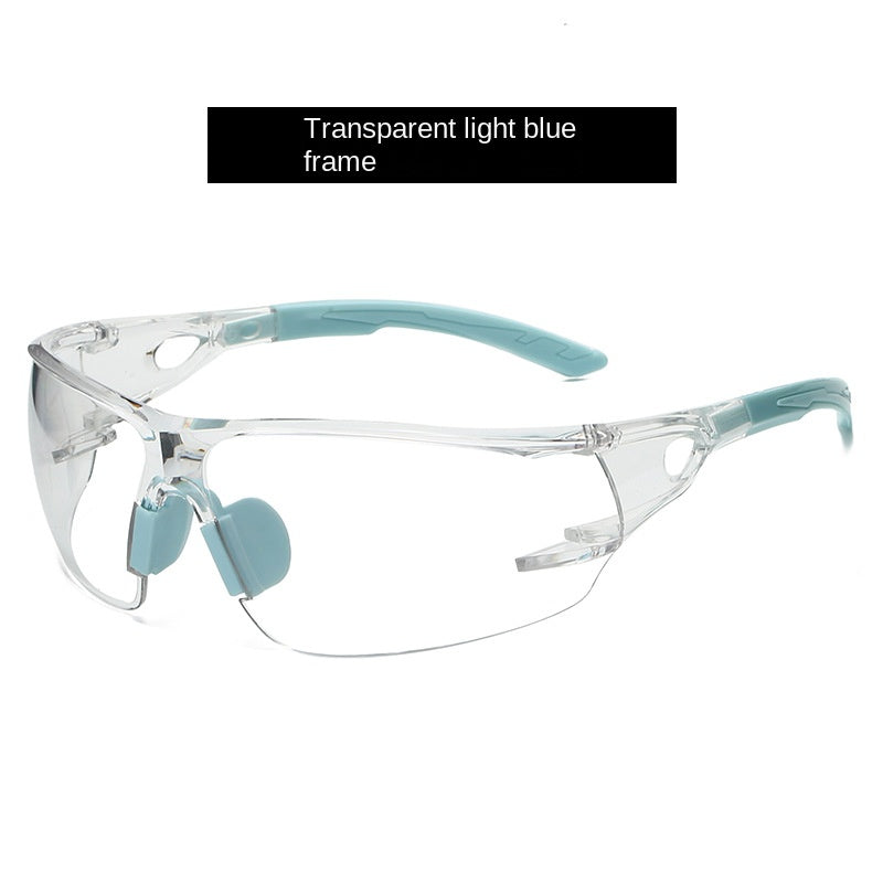 Professional Cycling Protective Glasses Frameless Integrated Safety Goggles Windproof