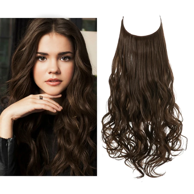 One-piece women's hair extension piece with abundant hair