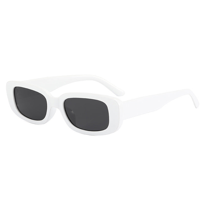 Sweet Cool Style Small Square Sunglasses, Trendy Streetwear Chic Sunglasses