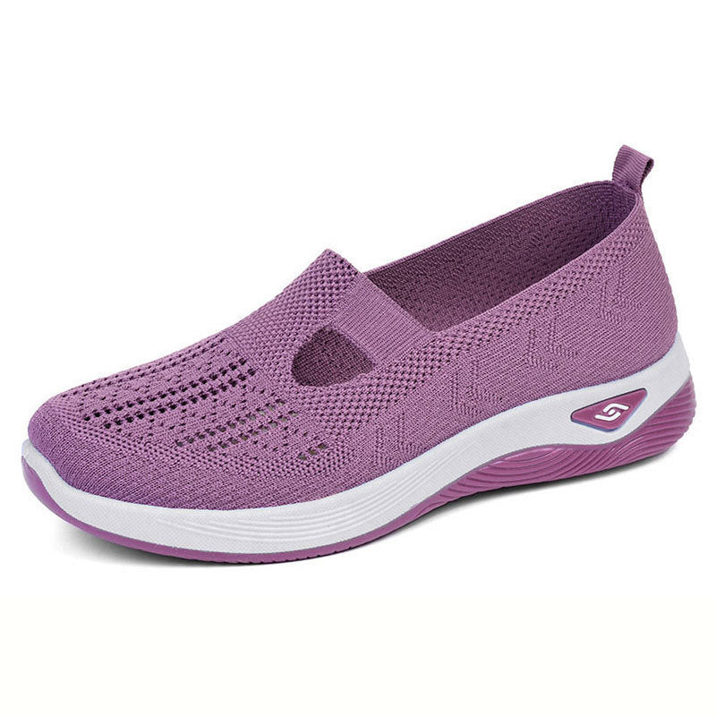 Flat Slip-On Casual Mesh Shoes for Women