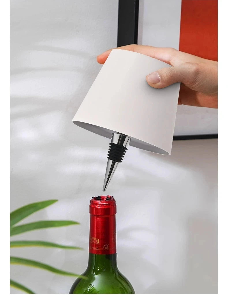 Wine Bottle LED Wireless Table Lamp