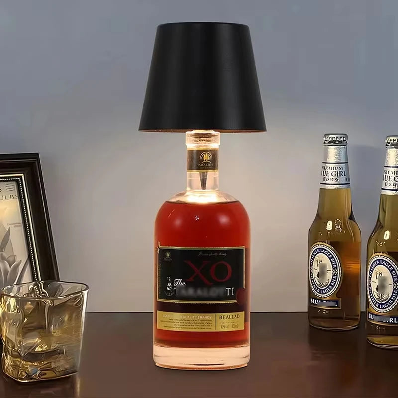Wine Bottle LED Wireless Table Lamp