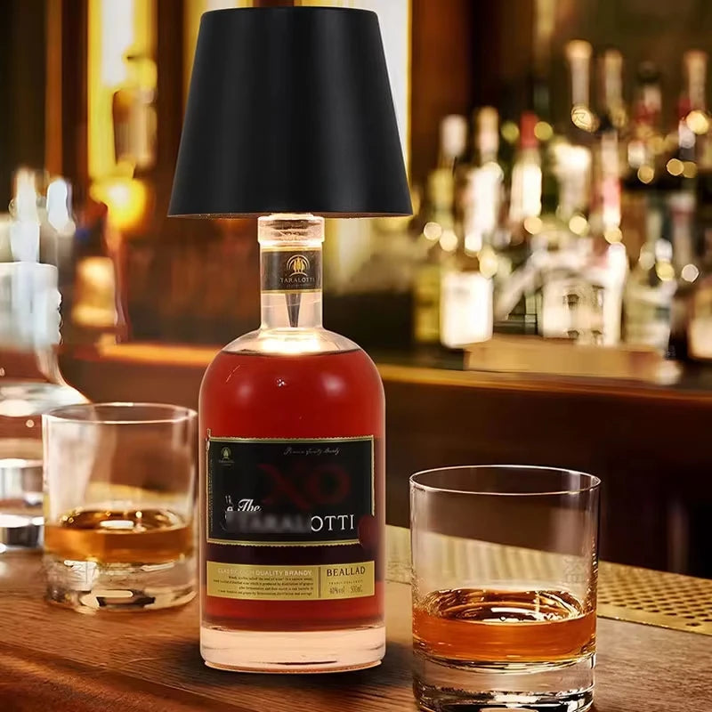 Wine Bottle LED Wireless Table Lamp